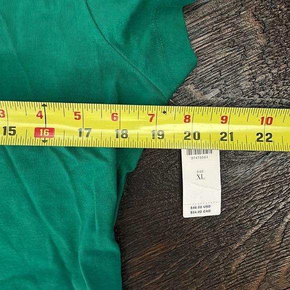 Anthropologie Maeve V Neck Hockey Graphic Tee - Picture 13 of 13